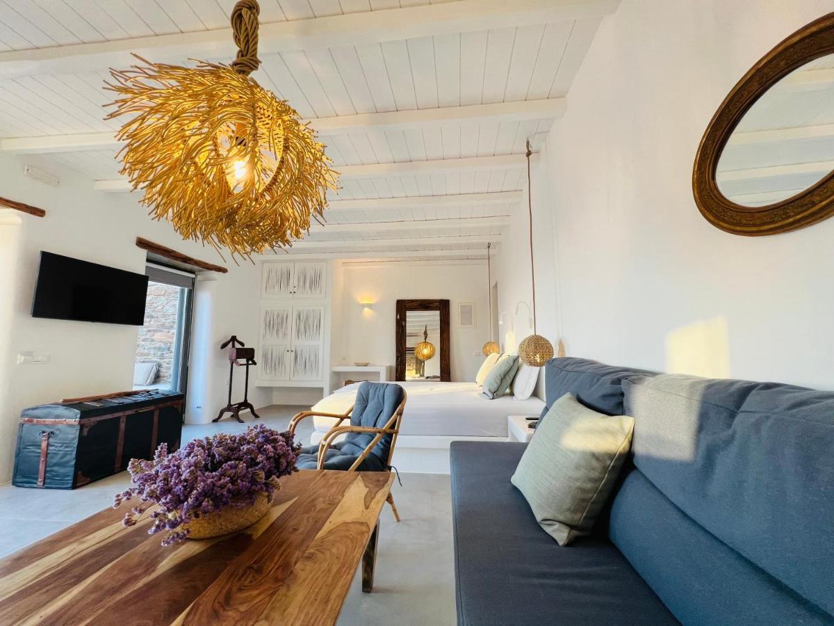 Вилла Aerino Seaside Agios Romanos Экстерьер фото