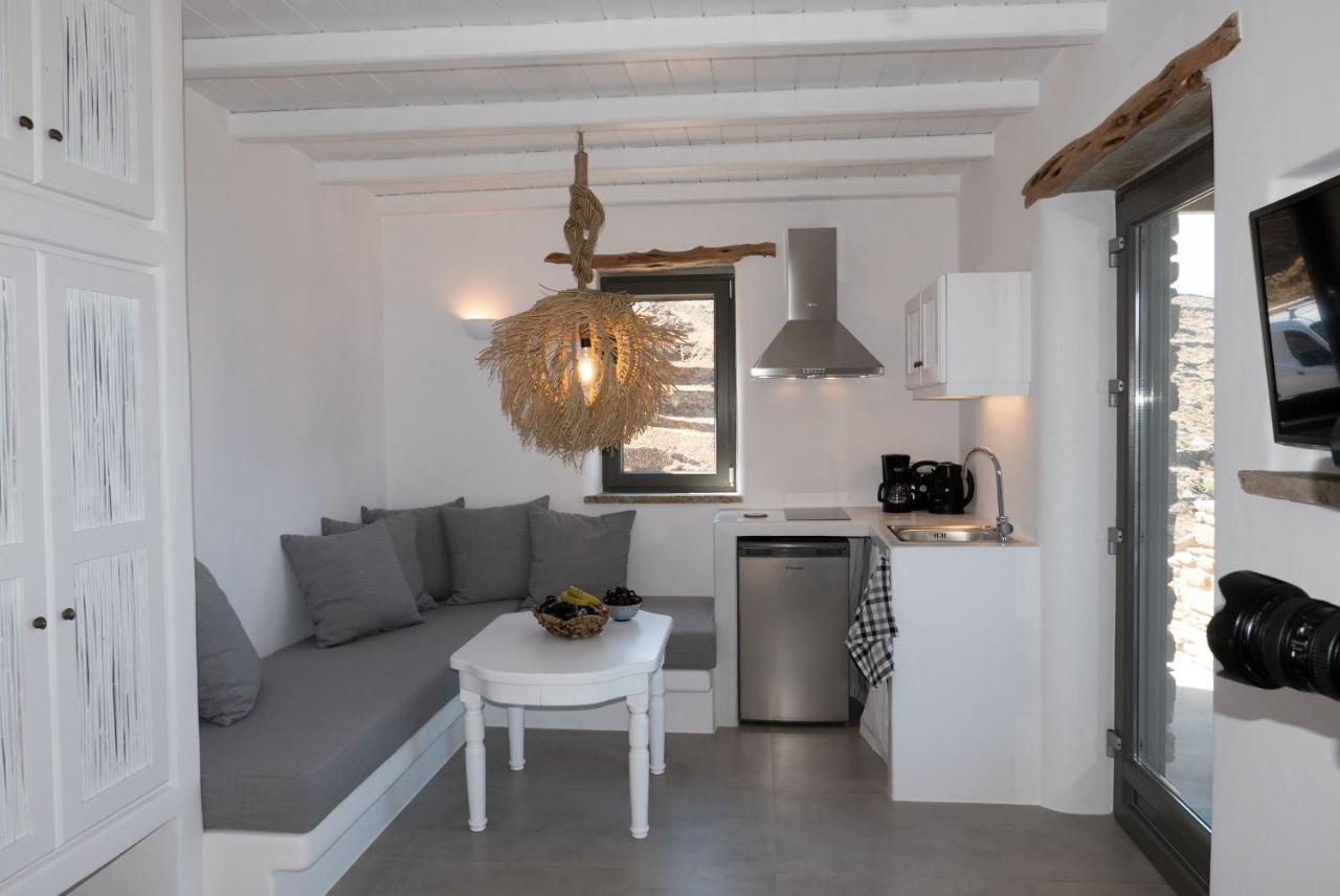 Вилла Aerino Seaside Agios Romanos Экстерьер фото
