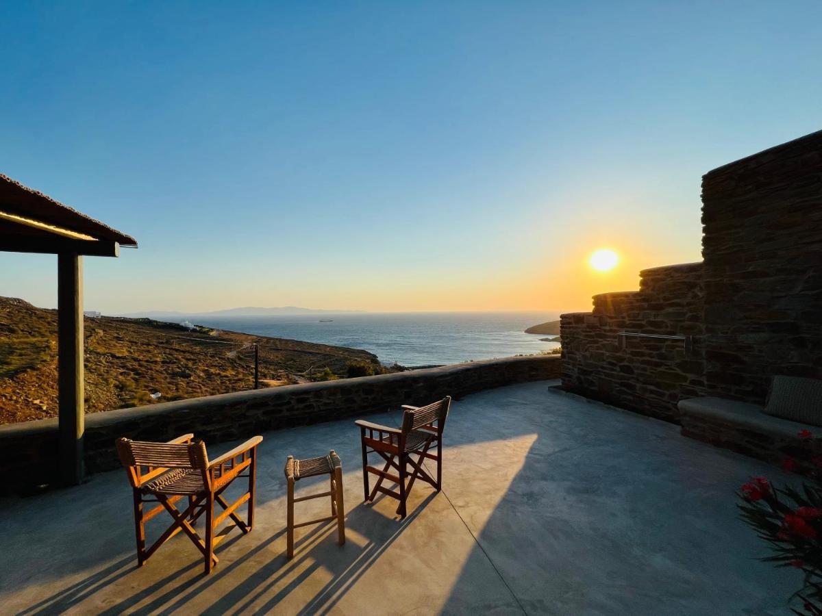 Вилла Aerino Seaside Agios Romanos Экстерьер фото
