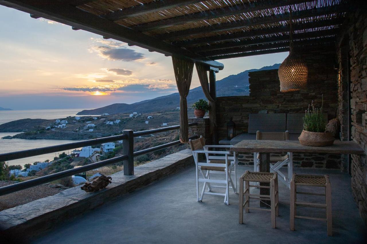 Вилла Aerino Seaside Agios Romanos Экстерьер фото