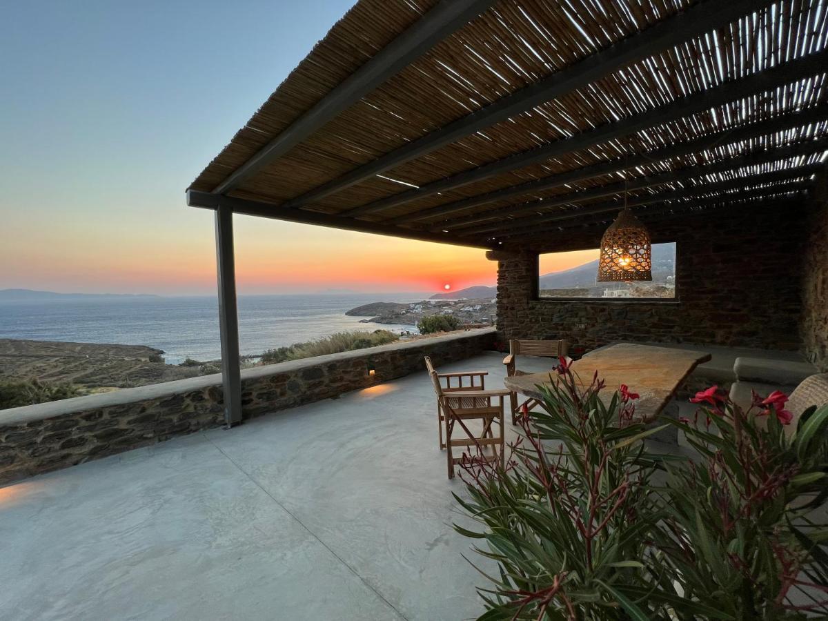 Вилла Aerino Seaside Agios Romanos Экстерьер фото