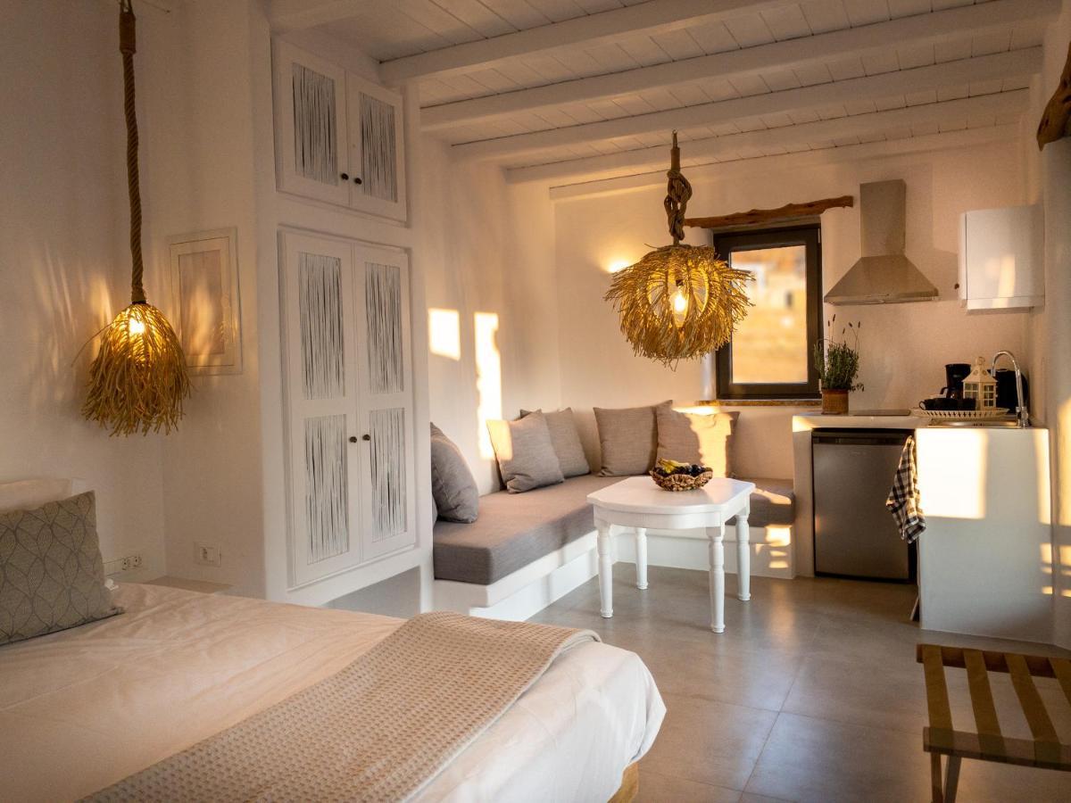 Вилла Aerino Seaside Agios Romanos Экстерьер фото