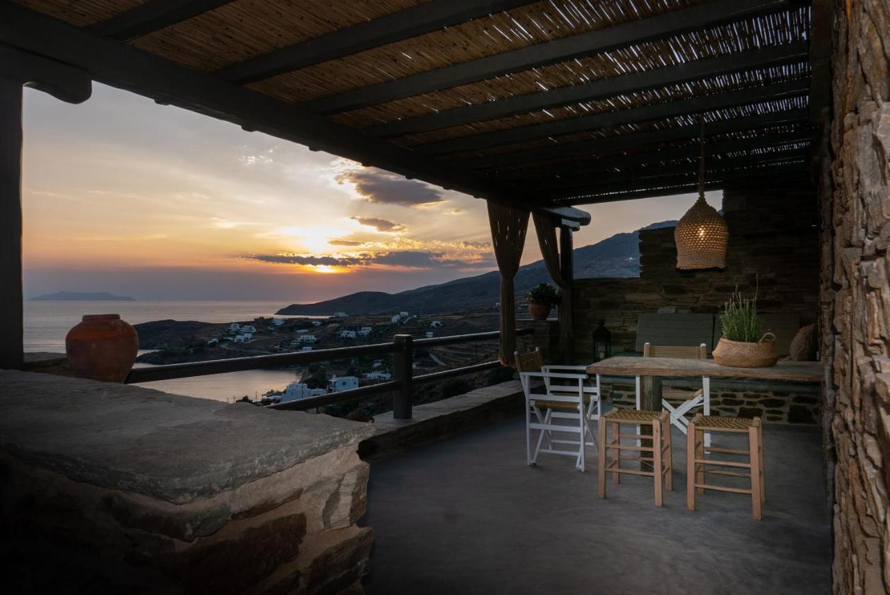 Вилла Aerino Seaside Agios Romanos Экстерьер фото