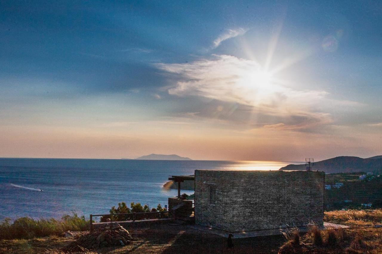 Вилла Aerino Seaside Agios Romanos Экстерьер фото