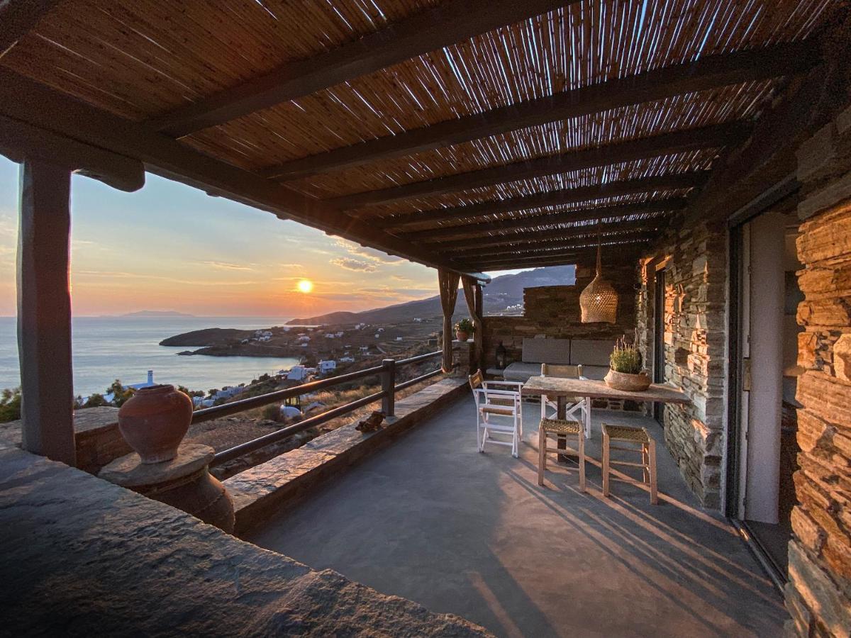 Вилла Aerino Seaside Agios Romanos Экстерьер фото